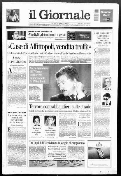 Il giornale del lunedi